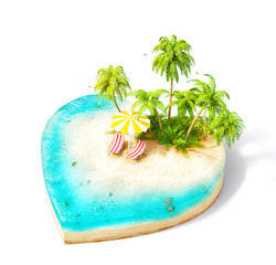 tropical island