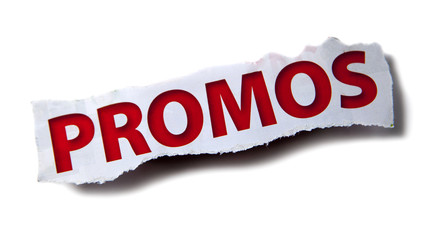 mot promos en papier