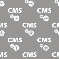 Cms seamless pattern
