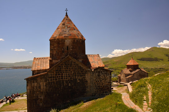 Sevanavank church seen from the back