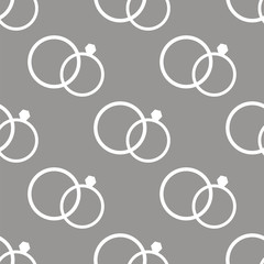 Marriage seamless pattern