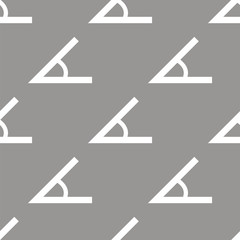 Sign of the angle seamless pattern