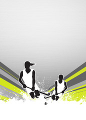 Field hockey background