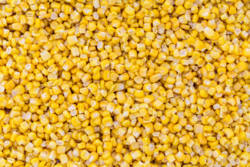 Mais macro als Hintergrund Struktur