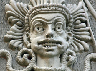 Fototapeta premium god of war in the ancient religions of the East (fragment)