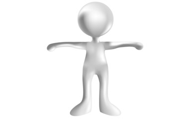 monigote 3d Inocente