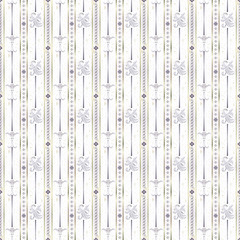 Seamless pattern in fine design.