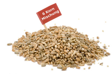 Getreide 6-Korn-Mischung