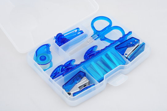 blue toolbox