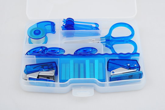 Blue toolbox