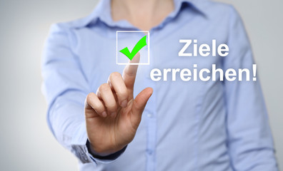 Ziele erreichen