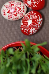 Hand painted hungarian Easter eggs