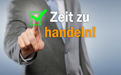 Zeit zu handeln!