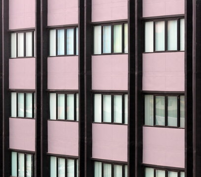 One side of building