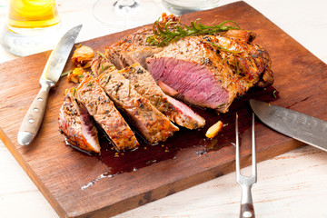 entrecote steak braten