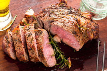 entrecote steak braten