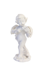 angel playing the violin music love valentine isolated