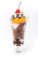 チョコレートパフェ