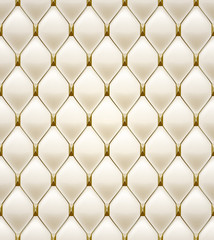 Fototapeta premium Quilted seamless pattern. Cream color.