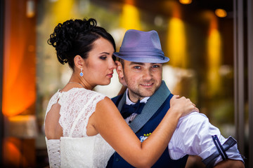 Fototapeta premium groom hat