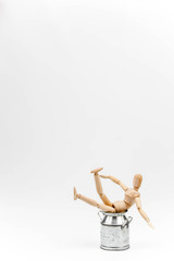 デッサン用人形　おもしろポーズ