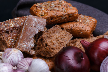 different bread