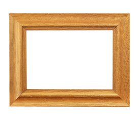 Antique frame isolated on white background