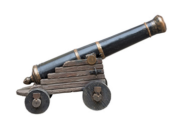 Old cannon.