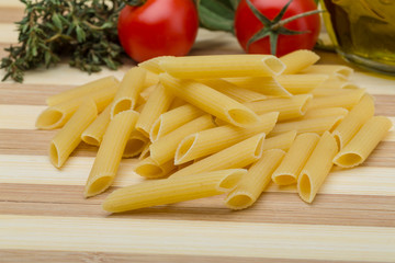 Raw penne