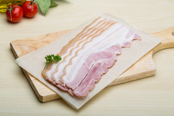 Raw Bacon