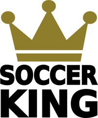 Soccer King Crown