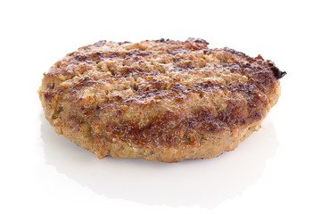 Fried Burger Beef Patty