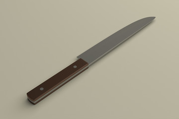 Big kitchen knife