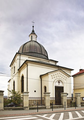 Fototapeta na wymiar Evangelical Church in Nowy Sacz. Poland