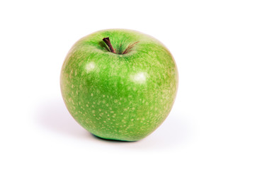 Green apple isolated on white background