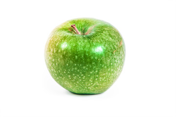 Green apple, isolated on white background