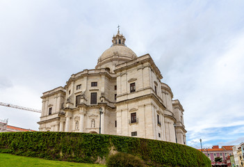 Fototapeta na wymiar Church of Santa Engracia (National Pantheon) in Lisbon, Portugal