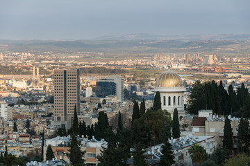 View of Haifa from Shnayim-November