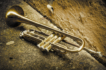 Fototapeta premium Old Trumpet Alleyway
