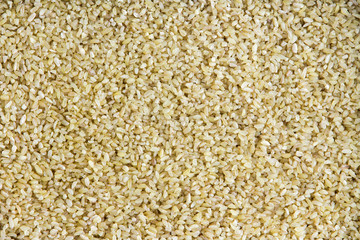 Background texture of wholesome cracked wheat
