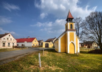 Naklejka premium village church