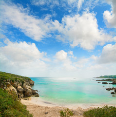 clouds over Alghero coastline