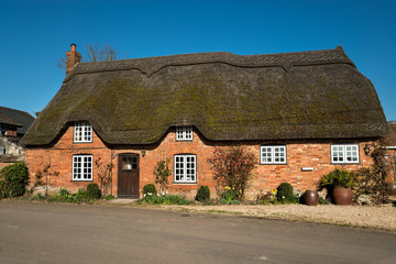 Fototapeta na wymiar Dorset Thatched Cottage