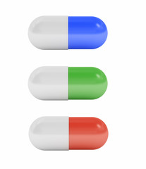 Capsules Colorful