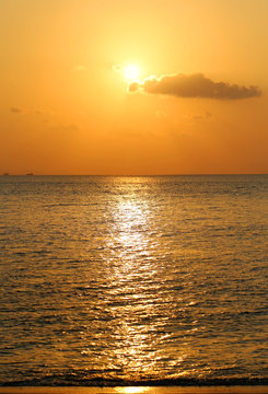 Beautiful Sea Sunset