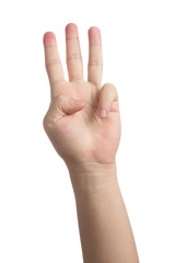 Obraz premium Hand signal