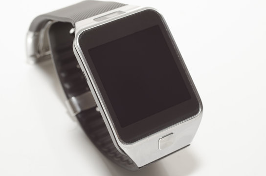 Black SmartWatch isolated