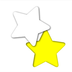 Icono estrella recortado