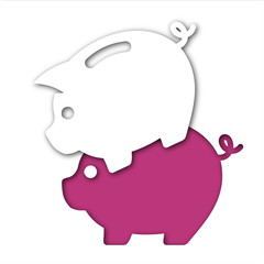 Icono hucha recortado