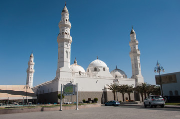 Quba Mosque in Al Madinah, Saudi Arabia